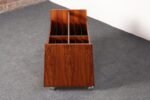Norwegian Rosewood Magazine Rack / Record LP Caddy by Rolf Hesland for Bruksbo - Image 6