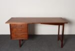 Mid-Century American Modern Studio Craft Walnut Desk by Richard Artschwager - Image 2