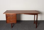 Mid-Century American Modern Studio Craft Walnut Desk by Richard Artschwager - Image 2