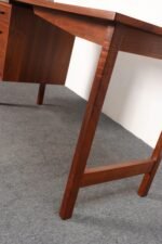Mid-Century American Modern Studio Craft Walnut Desk by Richard Artschwager - Image 19