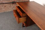 Mid-Century American Modern Studio Craft Walnut Desk by Richard Artschwager - Image 22