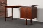 Mid-Century American Modern Studio Craft Walnut Desk by Richard Artschwager - Image 14
