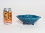 Italian Rimini Blu Glazed Leaf-Form Ceramic Vide Poche by Aldo Londi for Bitossi - Image 14