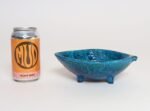 Italian Rimini Blu Glazed Leaf-Form Ceramic Vide Poche by Aldo Londi for Bitossi - Image 14