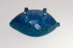 Italian Rimini Blu Glazed Leaf-Form Ceramic Vide Poche by Aldo Londi for Bitossi - Image 13