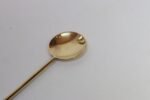 Italian Modern Brass-Plated Steel and Teak Cocktail Pitcher and Stirrer/Spoon - Image 31