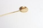 Italian Modern Brass-Plated Steel and Teak Cocktail Pitcher and Stirrer/Spoon - Image 30