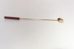 Italian Modern Brass-Plated Steel and Teak Cocktail Pitcher and Stirrer/Spoon - Image 27