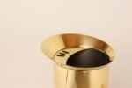 Italian Modern Brass-Plated Steel and Teak Cocktail Pitcher and Stirrer/Spoon - Image 16