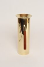 Italian Modern Brass-Plated Steel and Teak Cocktail Pitcher and Stirrer/Spoon - Image 8