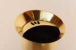 Italian Modern Brass-Plated Steel and Teak Cocktail Pitcher and Stirrer/Spoon - Image 15