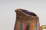 Vintage Italian Modernist Gilt Ceramic "Seta" Pitcher by Aldo Londi for Bitossi - Image 4