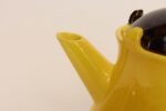 Vintage Vallauris Two Tone Gray and Yellow Ceramic Teapot by Auguste Lucchesi - Image 20