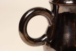 Vintage Vallauris Two Tone Gray and Yellow Ceramic Teapot by Auguste Lucchesi - Image 14