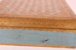 Large Vintage Italian Florentine Baroque Turquoise and Gilt-Wood Jewelry Box - Image 12