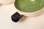 Set of Four Vintage Green and Pink Ceramic Ramekins/Ashtrays by Charles Wilton - Image 16