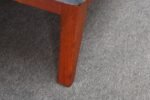 Pair of Mahogany and Blue Mohair Slipper Chairs by Edward Wormley for Dunbar - Image 26