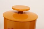 Vintage French Orange Melamine Ten Piece Canister / Spice Set by Sitap - Image 33