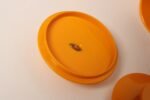 Vintage French Orange Melamine Ten Piece Canister / Spice Set by Sitap - Image 35
