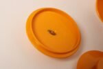 Vintage French Orange Melamine Ten Piece Canister / Spice Set by Sitap - Image 35