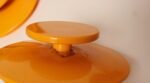 Vintage French Orange Melamine Ten Piece Canister / Spice Set by Sitap - Image 32