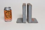 Vintage Deco Folk Art Painted Wood and Wheeling Ceramic Tile "Pegasus" Bookend - Image 9