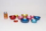 Set of Ten Norwegian Modern Enamel Multi-Color Bowls by Bjørn Engø for Emalox - Image 4