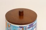 Vintage Elfi Stadler for Schramberg Faience Ceramic Lidded Jar / Canister / Box - Image 15