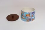 Vintage Elfi Stadler for Schramberg Faience Ceramic Lidded Jar / Canister / Box - Image 7