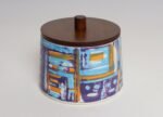 Vintage Elfi Stadler for Schramberg Faience Ceramic Lidded Jar / Canister / Box - Image 6