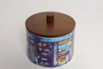 Vintage Elfi Stadler for Schramberg Faience Ceramic Lidded Jar / Canister / Box - Image 4