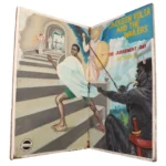 Monumental Ghanaian "Concert Party" Fragmentary Bifold Painting by Mark Anthony