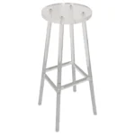 Single Vintage American Hollywood Regency Style Lucite Bar Stool