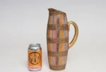 Vintage Italian Modernist Gilt Ceramic "Seta" Pitcher by Aldo Londi for Bitossi - Image 10