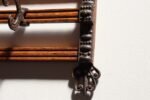 Antique Victorian Style Oak and Cast Iron Coat Rack - Image 15