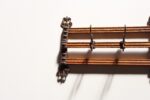 Antique Victorian Style Oak and Cast Iron Coat Rack - Image 14