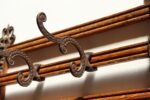 Antique Victorian Style Oak and Cast Iron Coat Rack - Image 13