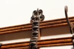 Antique Victorian Style Oak and Cast Iron Coat Rack - Image 11