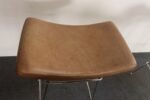 Set of Four Brazilian Leather and Stainless Steel Bar Stools by Fernando Jaeger - Image 21