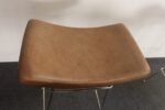 Set of Four Brazilian Leather and Stainless Steel Bar Stools by Fernando Jaeger - Image 21