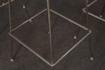 Set of Four Brazilian Leather and Stainless Steel Bar Stools by Fernando Jaeger - Image 25