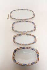Set of Five Art Deco Bohemian Czechoslavakia Porcelain Serving Pieces by Mepoco - Image 5