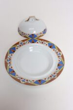 Set of Five Art Deco Bohemian Czechoslavakia Porcelain Serving Pieces by Mepoco - Image 12