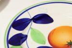 Set of Nine Vintage Italian "Orange" Fruit Motif Plates by Richard Ginori - Image 16