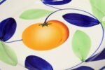 Set of Nine Vintage Italian "Orange" Fruit Motif Plates by Richard Ginori - Image 11