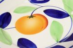 Set of Nine Vintage Italian "Orange" Fruit Motif Plates by Richard Ginori - Image 11