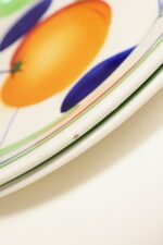 Set of Nine Vintage Italian "Orange" Fruit Motif Plates by Richard Ginori - Image 9