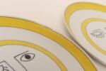 Set of Five Vintage Taste Setter Collection Winking Lion Plates by Sigma Italy - Image 12