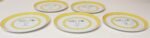 Set of Five Vintage Taste Setter Collection Winking Lion Plates by Sigma Italy - Image 6