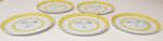 Set of Five Vintage Taste Setter Collection Winking Lion Plates by Sigma Italy - Image 6